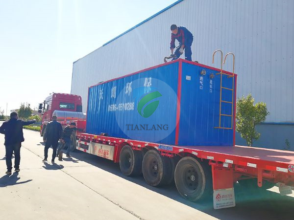 Altay buried integrated equipment (plus insulation) delivery