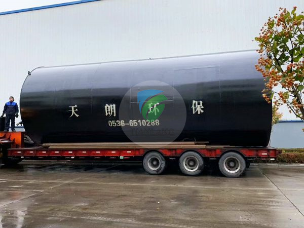 Liaocheng circular buried sewage treatment equipment